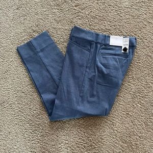 Ann Taylor LOFT Women’s The Riviera Blue Cropped Fit Pants Size 6